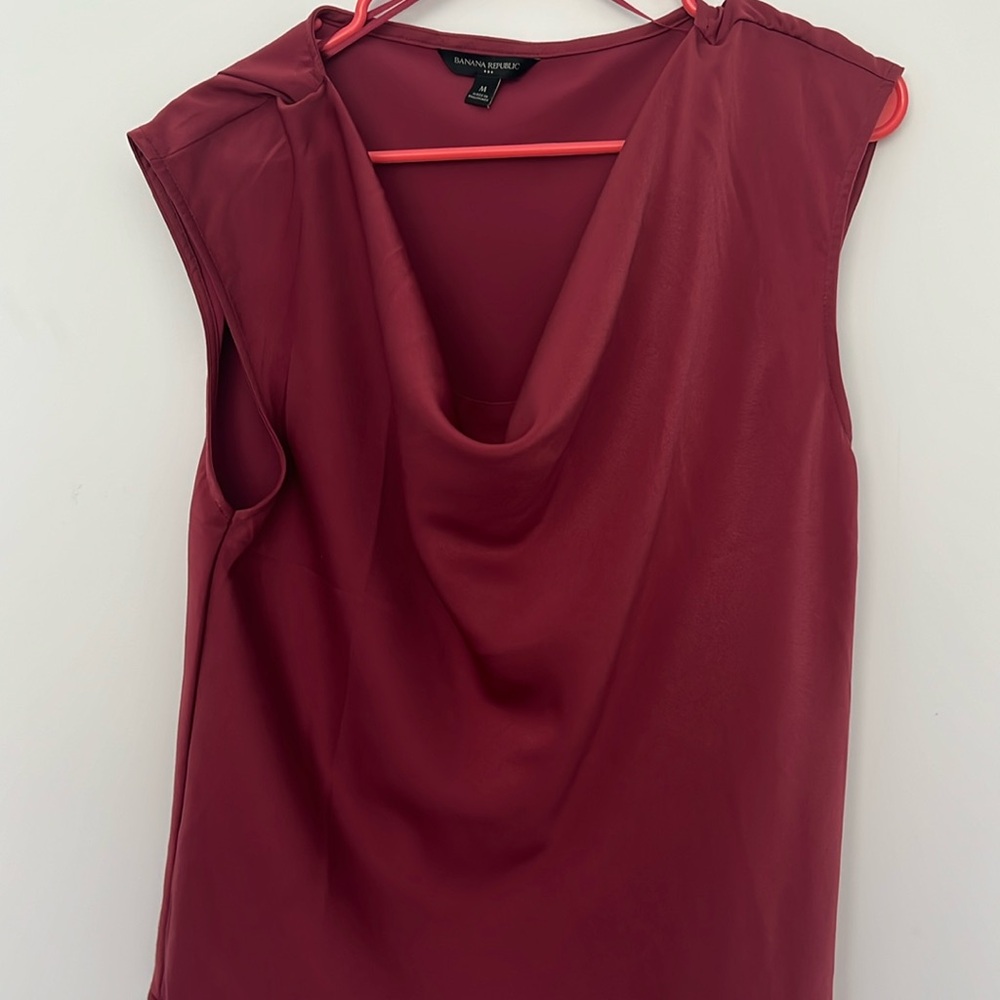 Shirt Cowl Neck